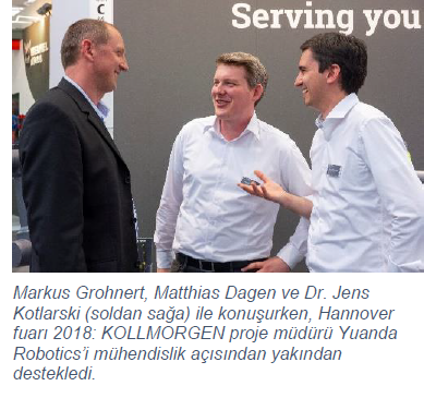Markus Grohnert Matthias Dagen ve Dr Jens Kotlarski Hannover